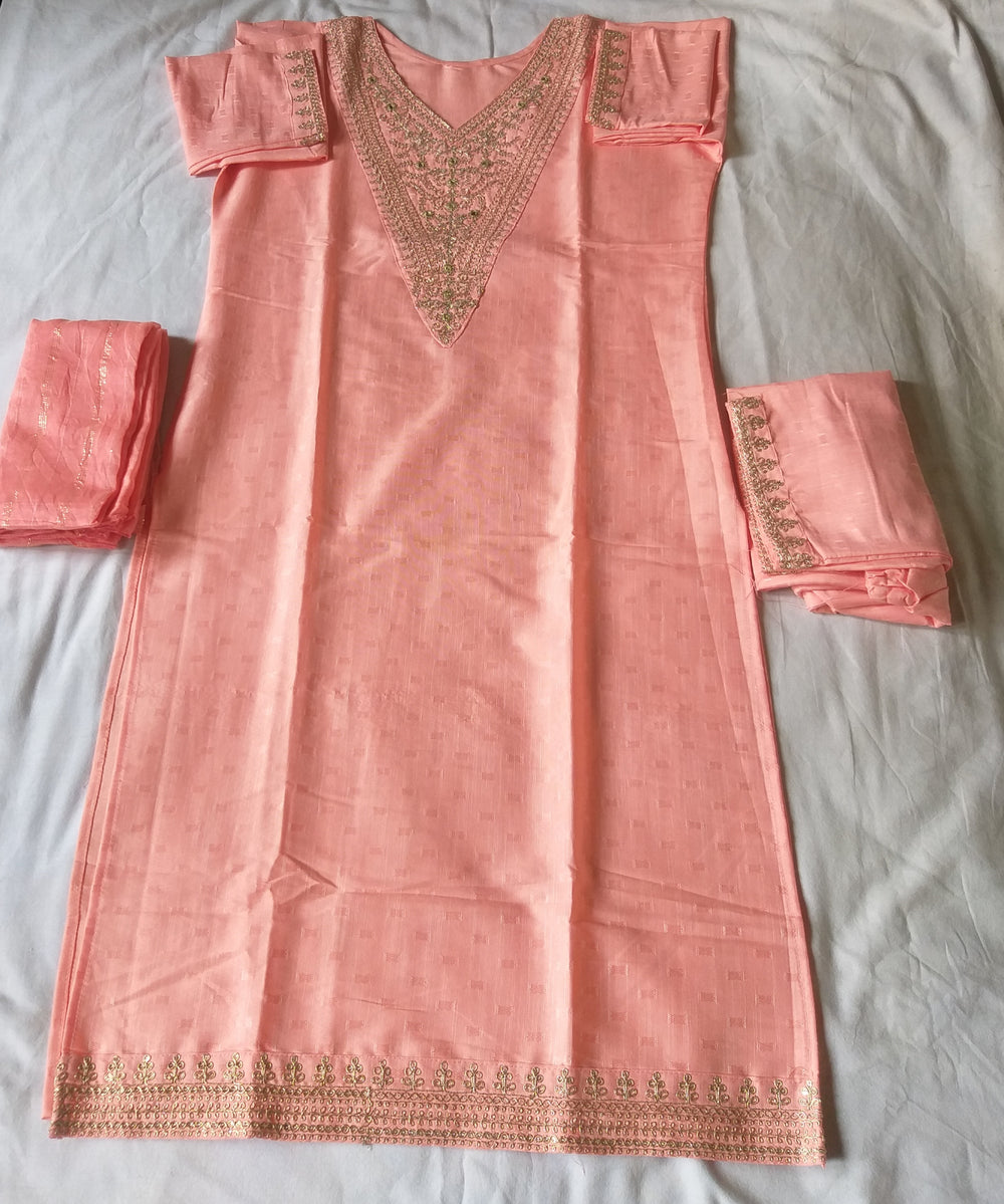 WOMEN COTTON PANT SET WITH DUPATTA