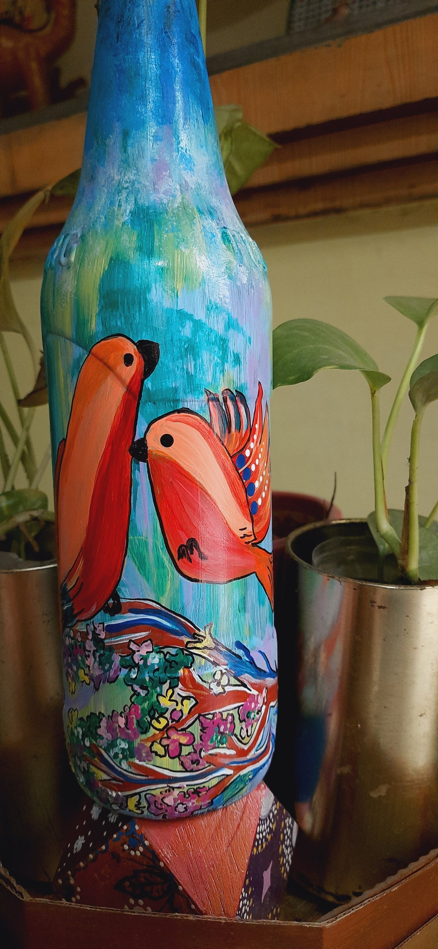 
                  
                    Happy Chirps Decorative Bottle
                  
                