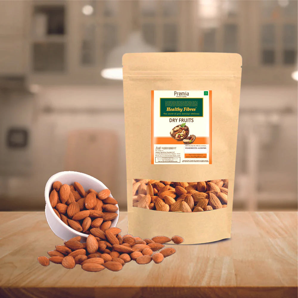 
                  
                    Healthy Fibres Almonds
                  
                