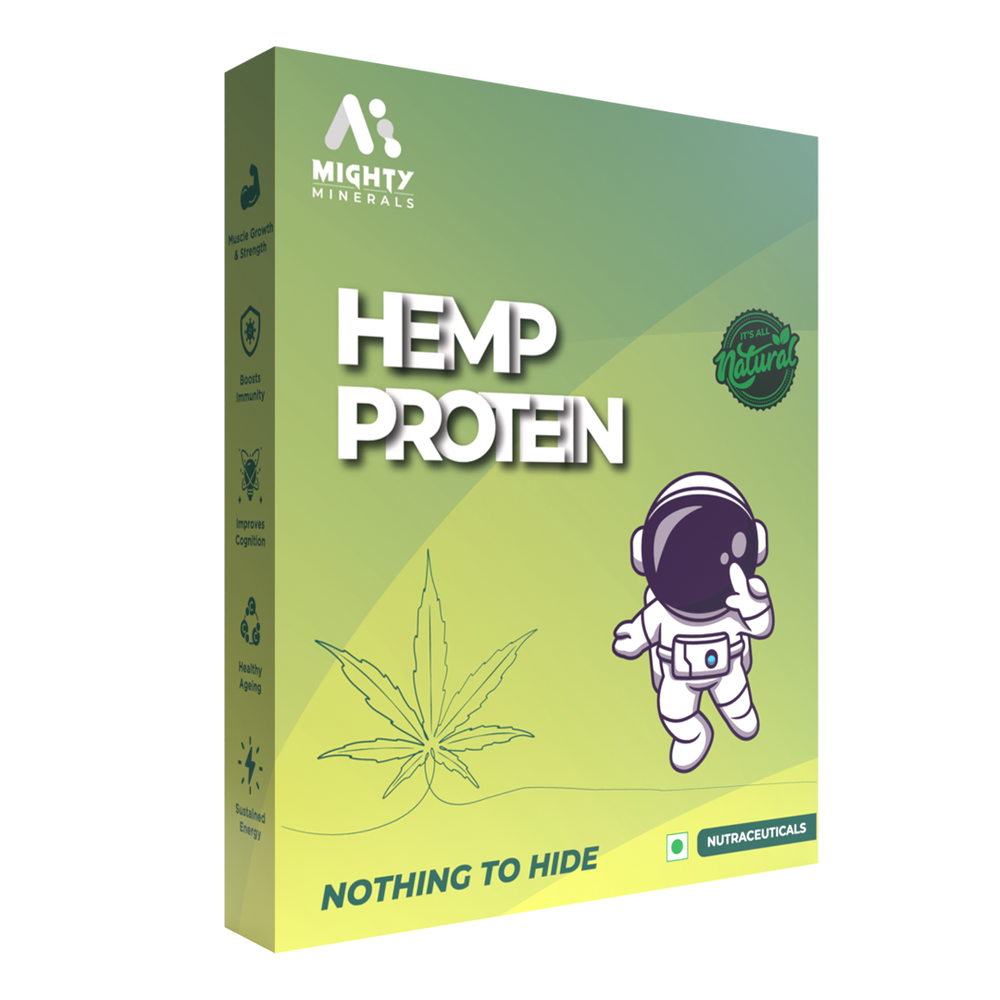 Mighty Minerals Hemp Protein Powder, Pea Protein Isolate Trial Pack Chocolate & Mango Flavor (60g)