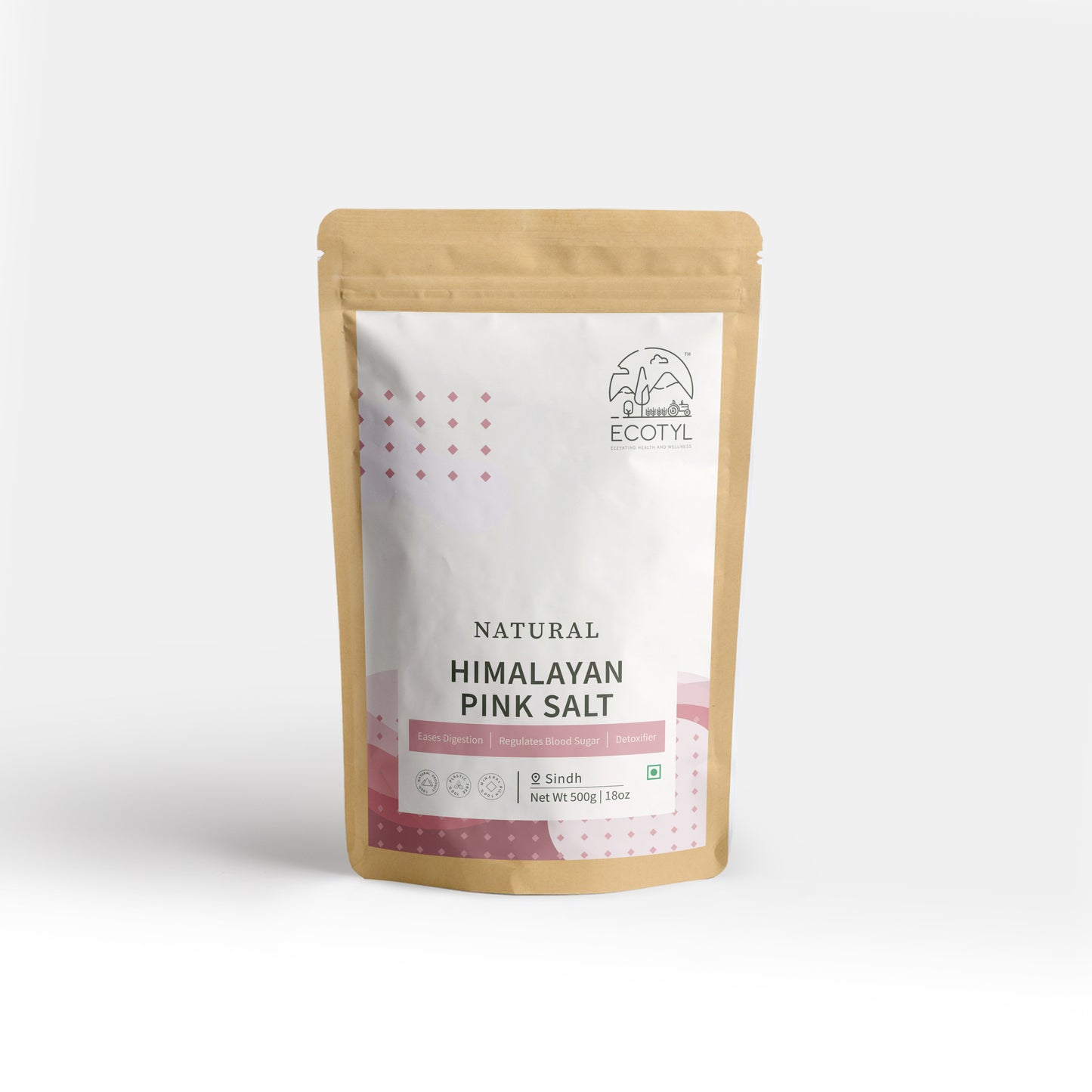 
                  
                    Ecotyl Organic Himalayan Pink Salt (500g)
                  
                