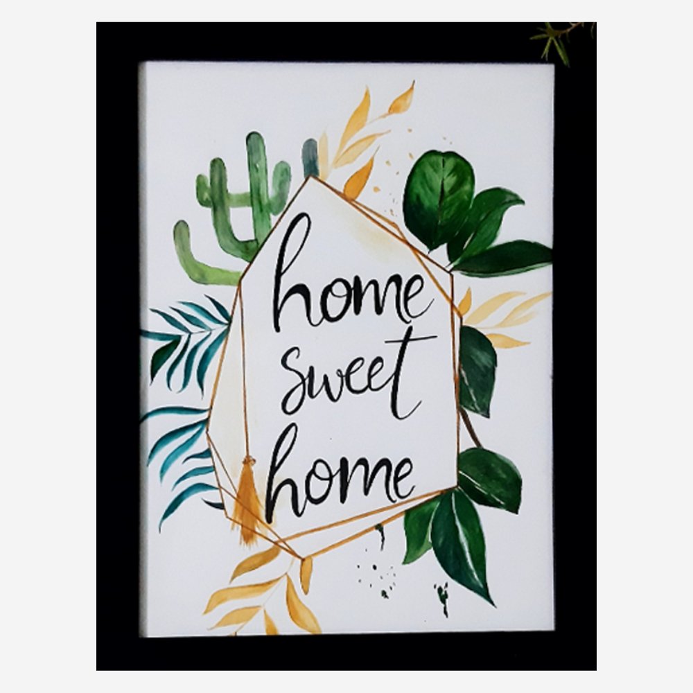 
                  
                    'Home Sweet Home' Wall Decor - Kreate- Wall Decor
                  
                