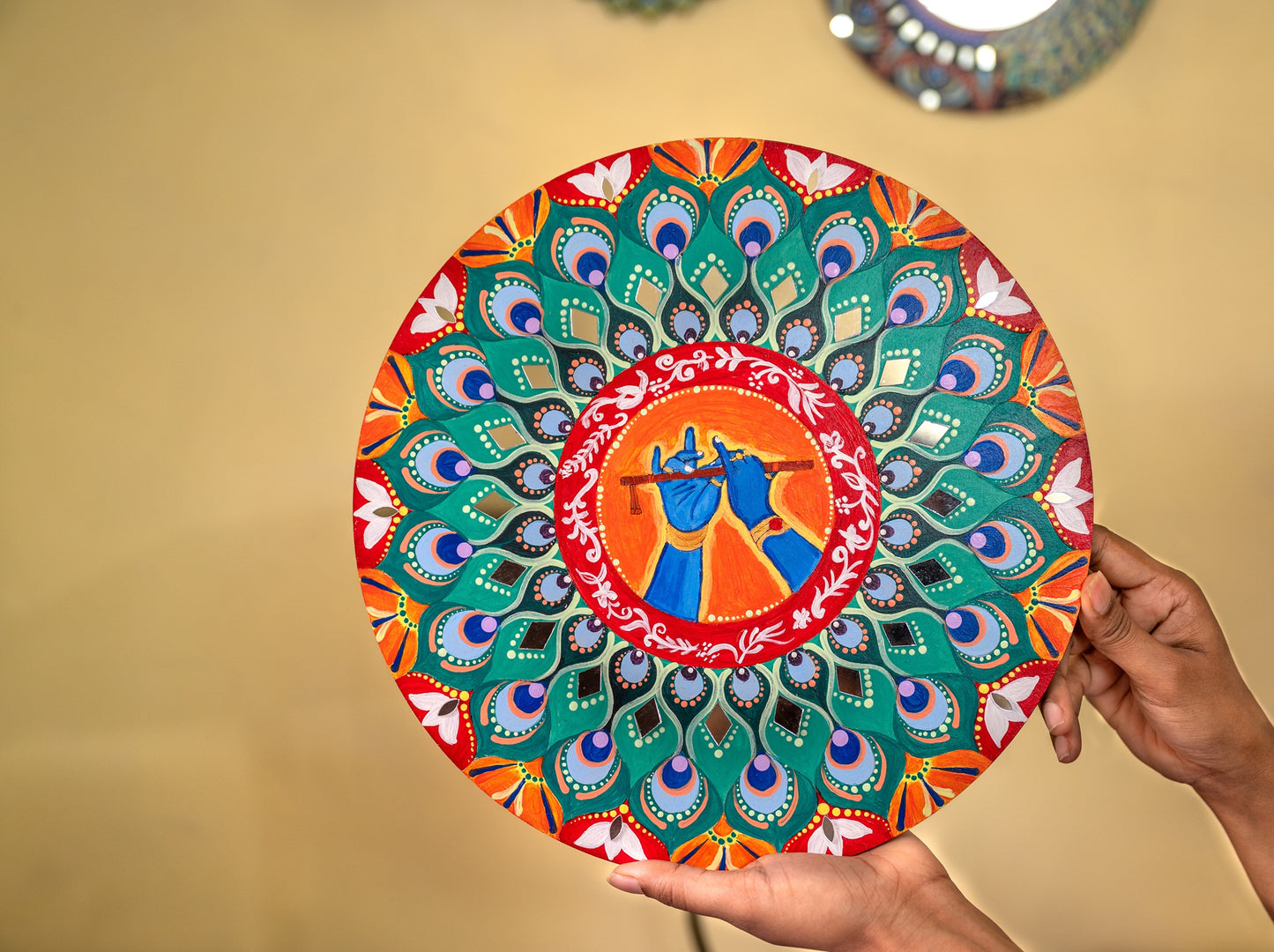 
                  
                    Murli Manohar Mandala Home Decor 12 inch
                  
                