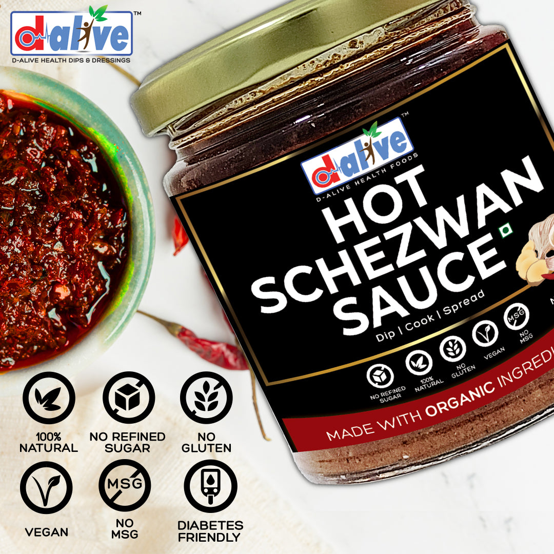 
                  
                    Organic Hot Schezwan Sauce (180g)
                  
                