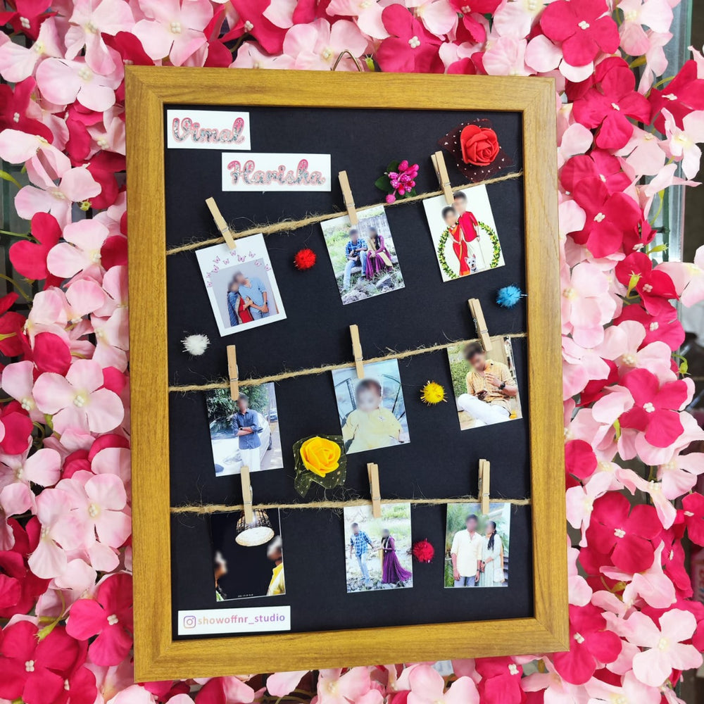 A4 size polarid photo frame