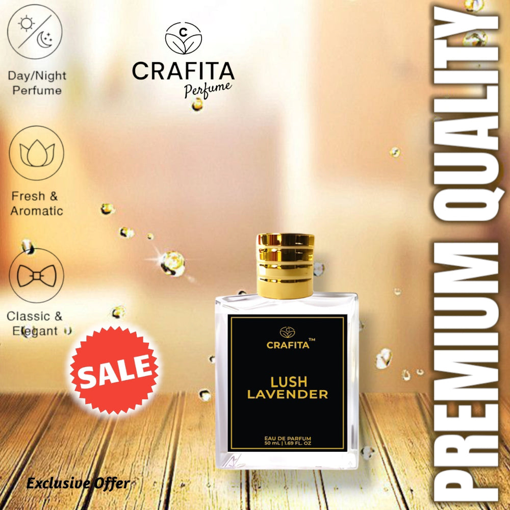 
                  
                    Lush Lavender Woman Eau De Parfum | Floral & Sweet | Classic & Modern | Long Lasting Fragrance Perfume | 50ml
                  
                