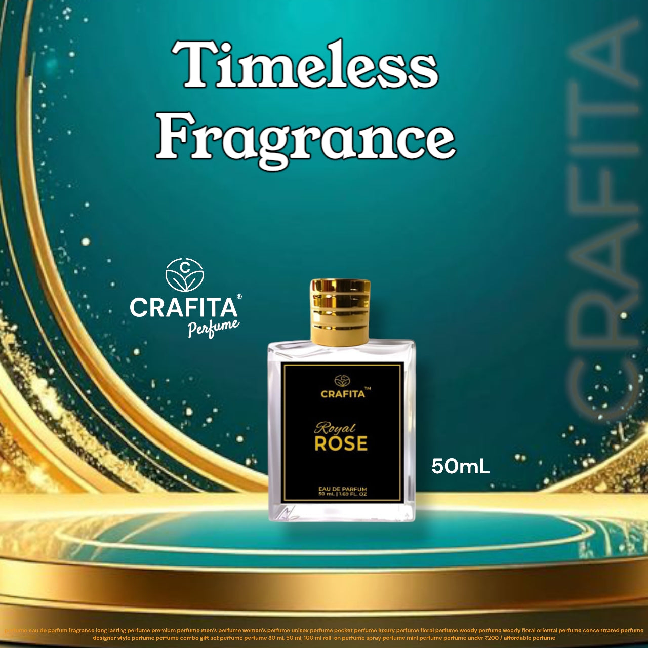 
                  
                    Crafita Royal Rose Perfume For Women | Eau De Parfum | All Day Fragrance | Travel Friendly | Perfect Gift Set | Long Lasting | Pocket Perfume -50 mL
                  
                