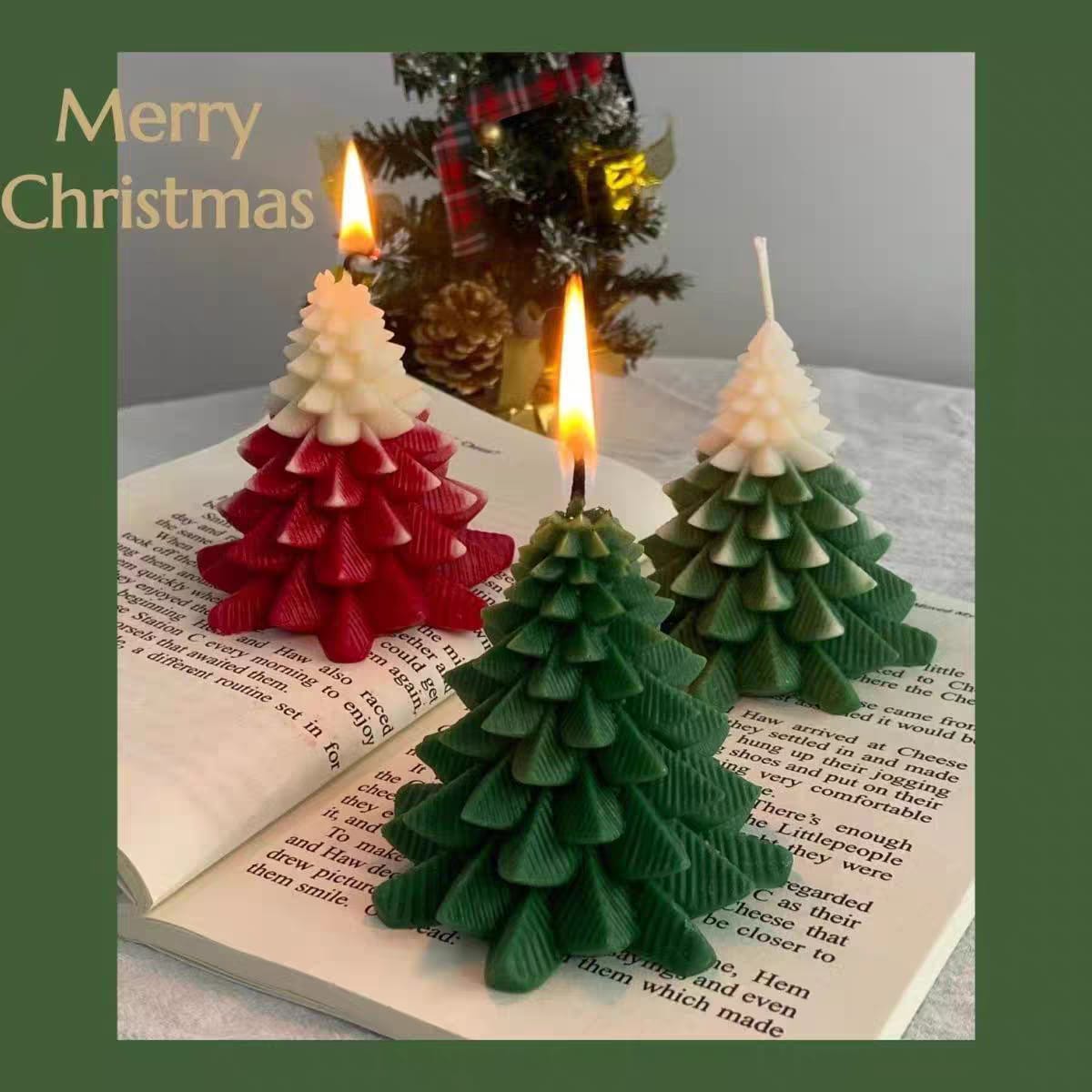
                  
                    Christmas tree candle
                  
                