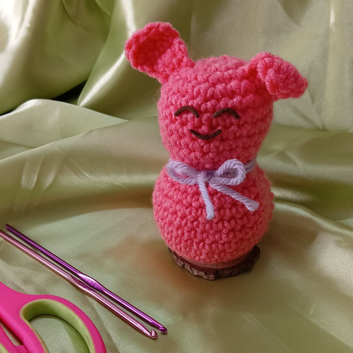 
                  
                    Meeku - Peach Shy Plushie – Amigurumi Crochet Toy | Handmade Soft Comfort Plush | Emotional Support Gift | Kawaii Mood Plush for All Ages
                  
                