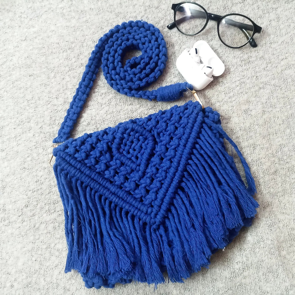 Macrame handbag
