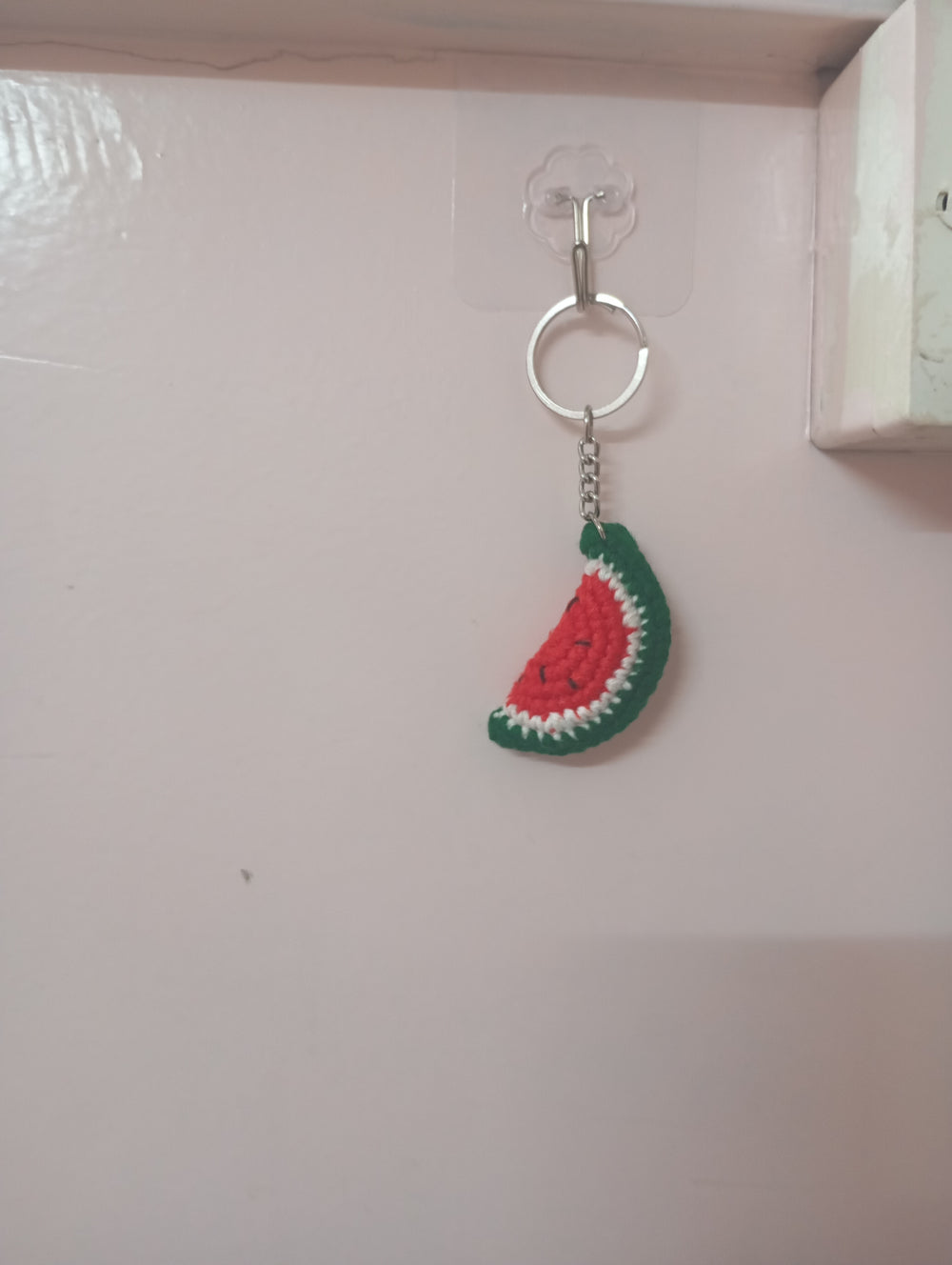 Amigurumi watermelon🍉 keychain