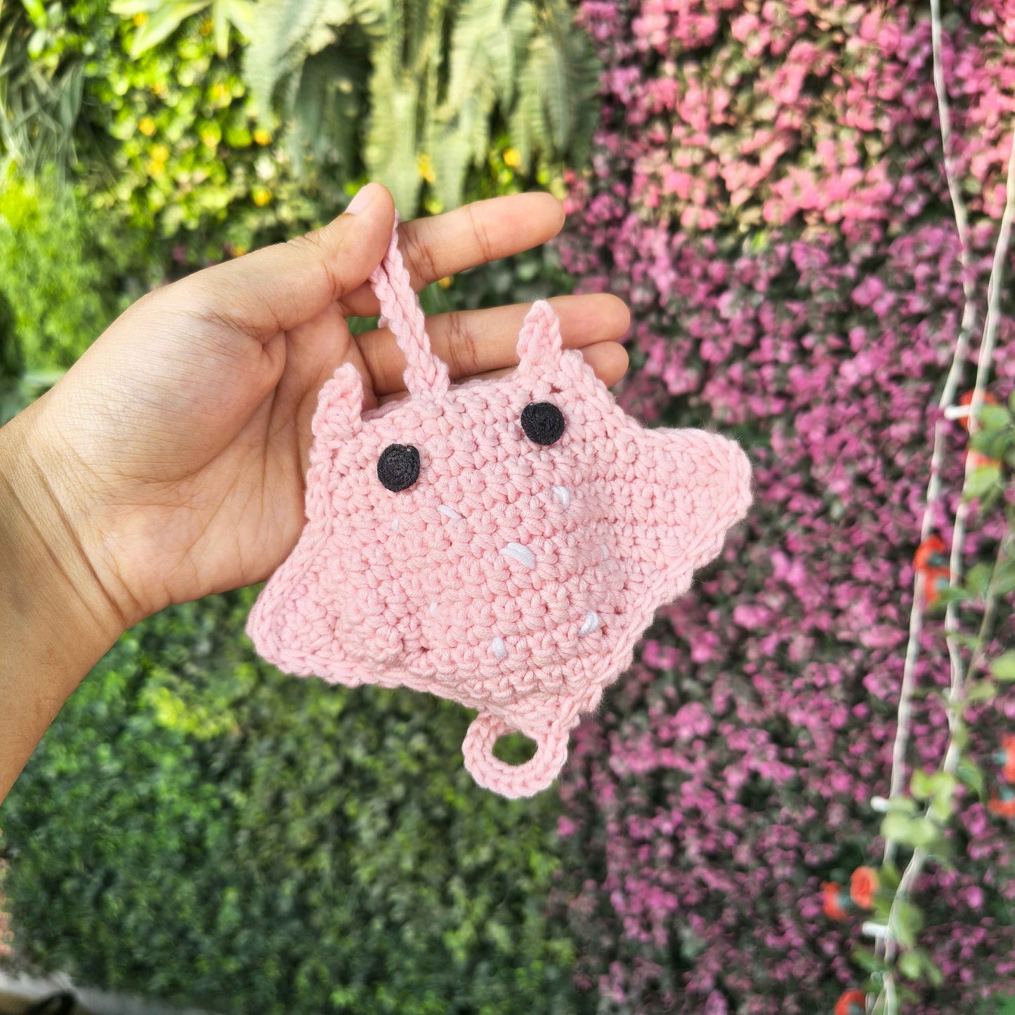 
                  
                    Crab Mini Pouch with String – Handmade Crochet Pouch
                  
                