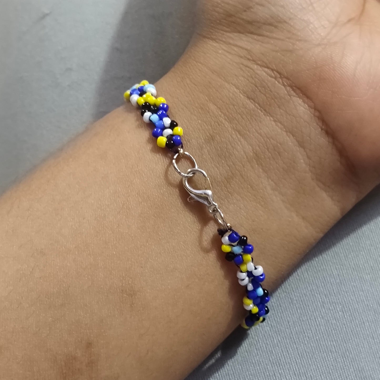 
                  
                    The Starry Night inspired Seed Bead Bracelet
                  
                