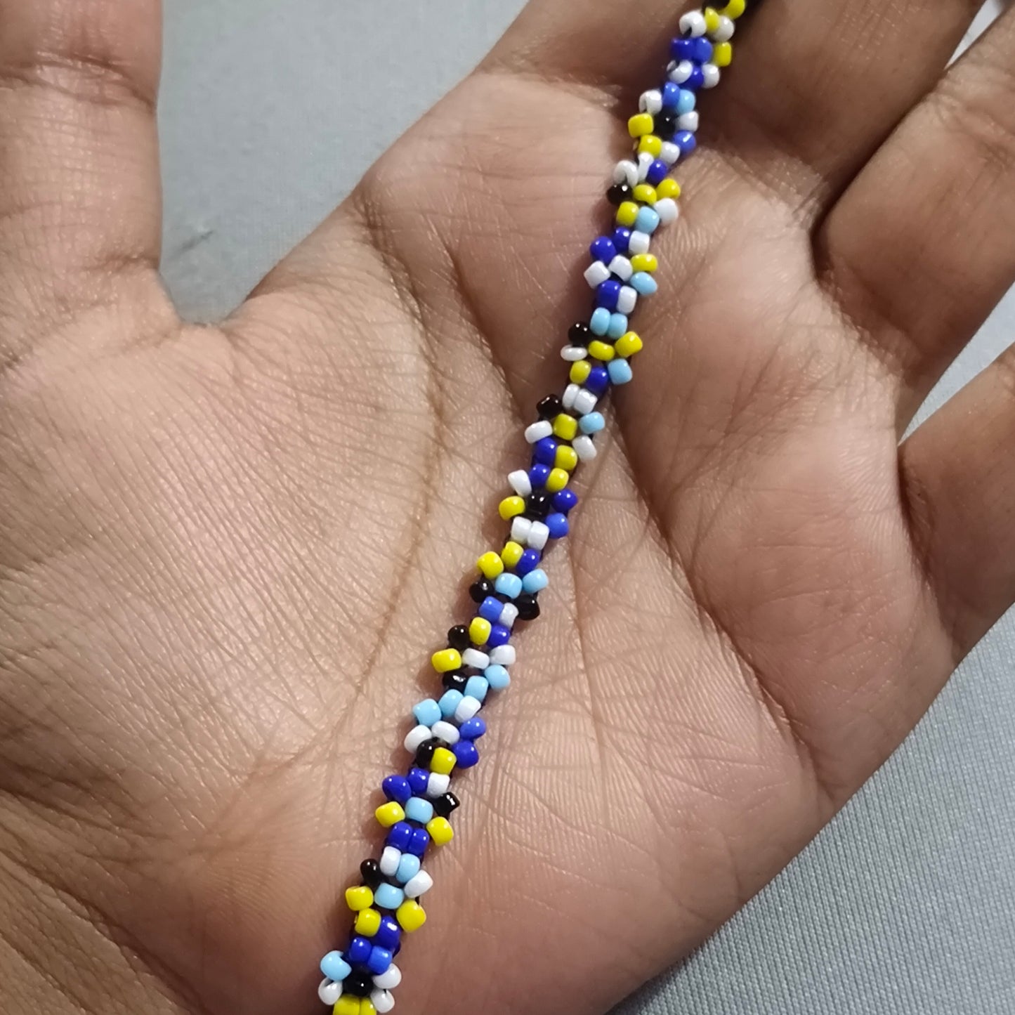 
                  
                    The Starry Night inspired Seed Bead Bracelet
                  
                