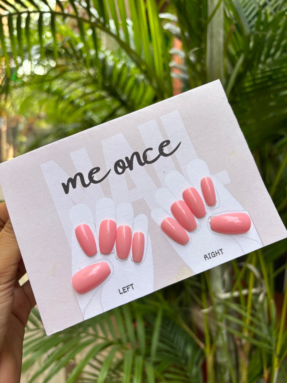 Blushing Pink Nails