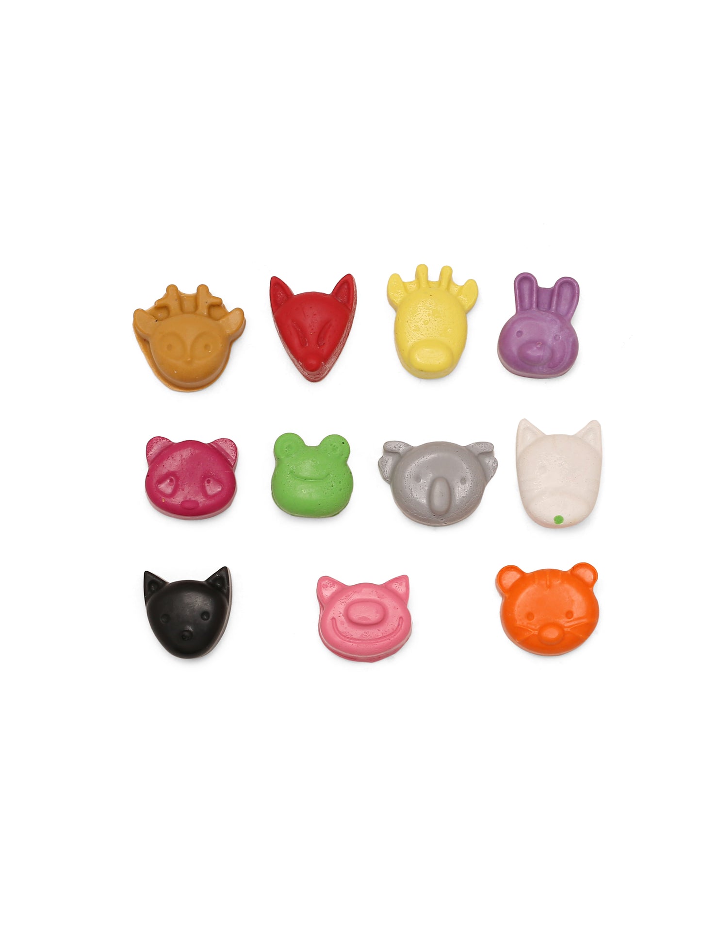 
                  
                    Handmade Non-toxic Cute Animal Heads Shaped Crayons Set of 8
                  
                