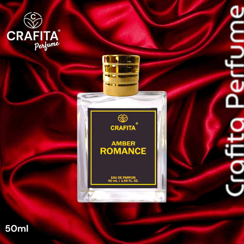 Amber Romance Eau De Parfum for Men & Women | Luxurious and Romantic | Exotic & Floral | Long Lasting Impresive Perfume | 50ml