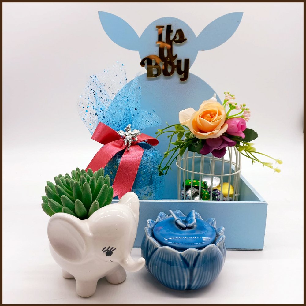 'Its A Boy' Gift Hamper - Kreate- Hampers