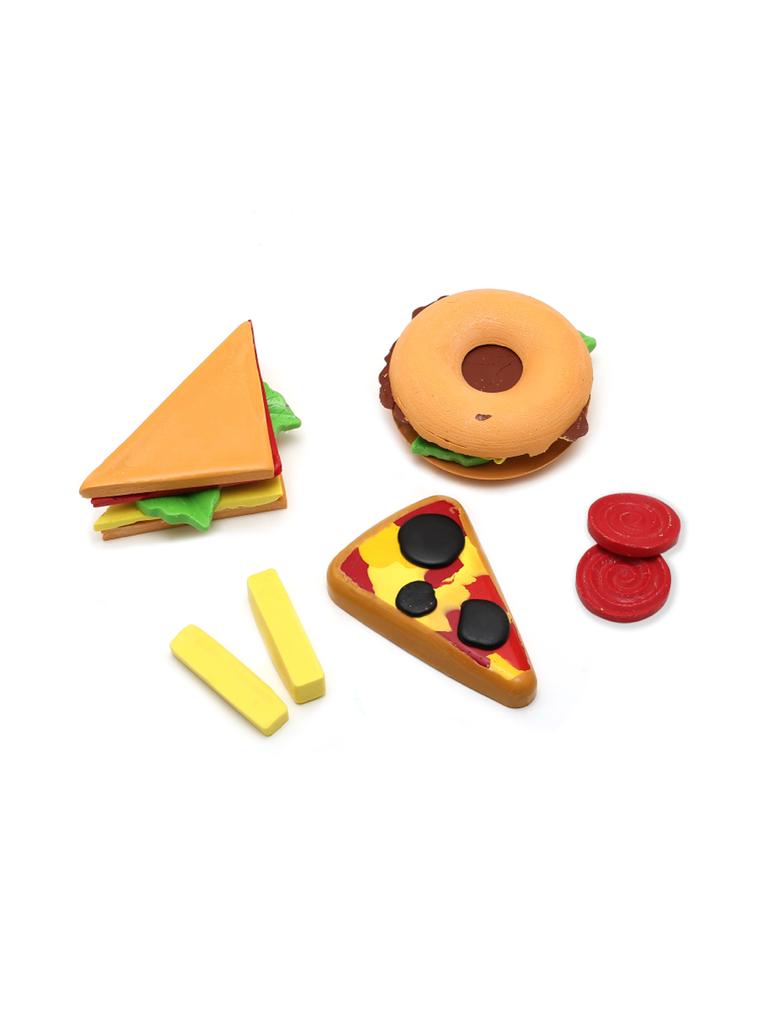 Handmade Non Toxic Junk Food Shaped Crayons Set of 5