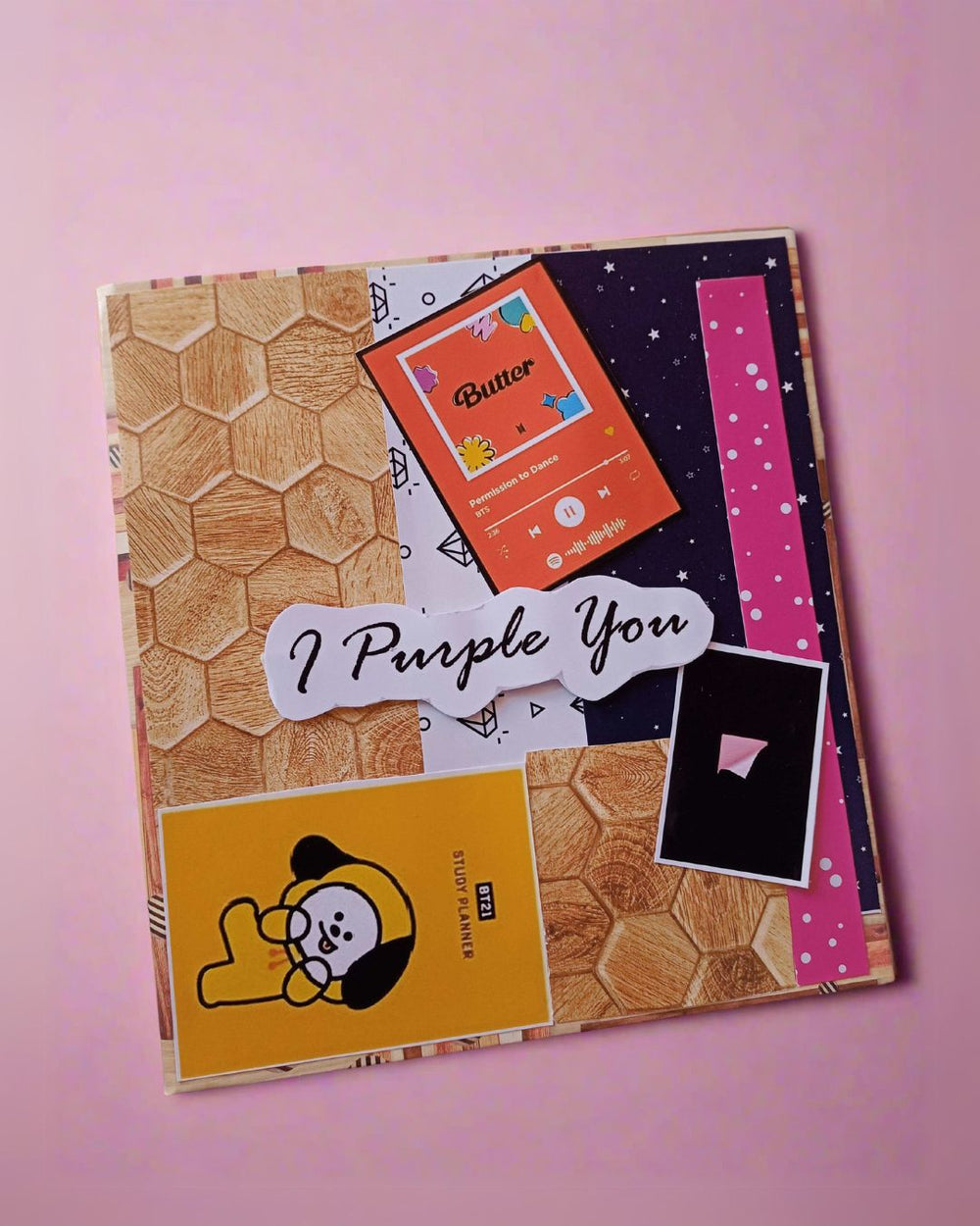 Personalized K-pop BTS Blackpink Scrapbook with Photo | Ideal Gift for Girls