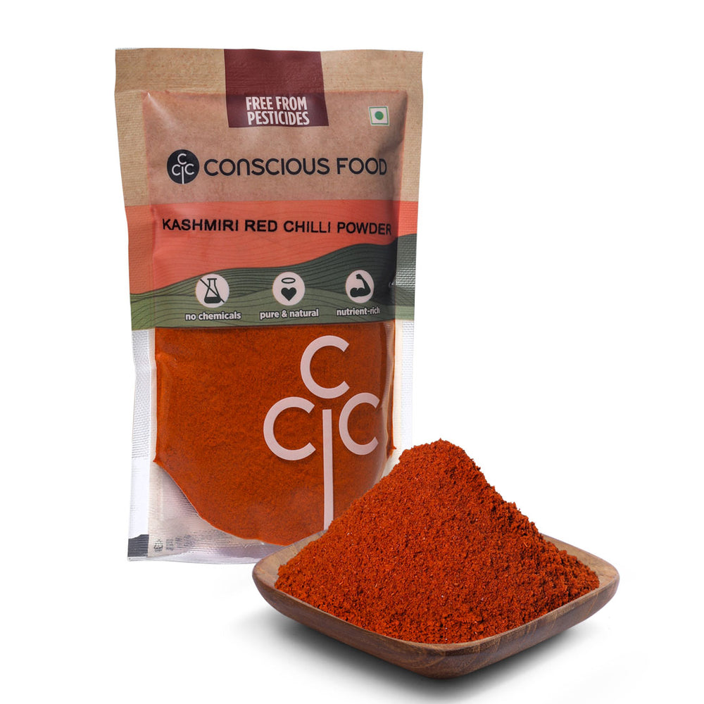 
                  
                    Conscious Food Kashmiri Red Chilli Powder (100g)
                  
                