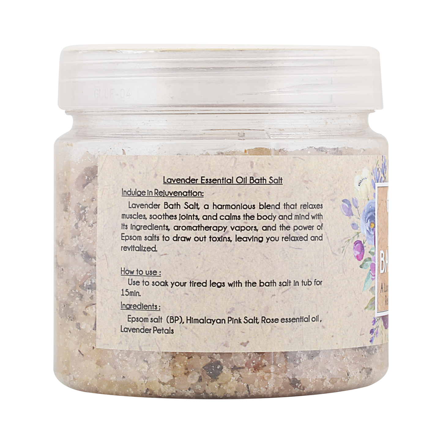 
                  
                    Praakritik Lavender Bath Salt 300 G
                  
                