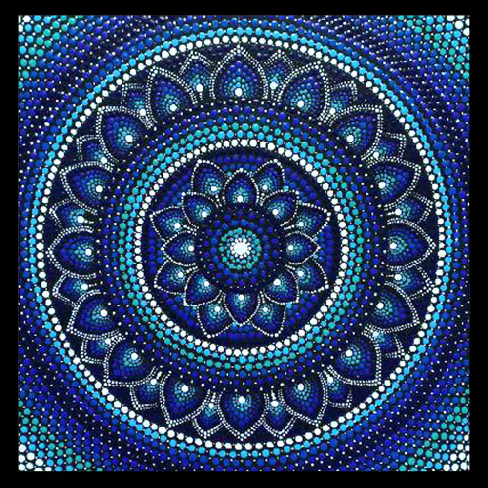 'Life in Motion' - Mandala Art - Kreate- Painting