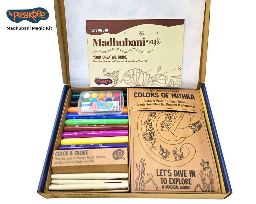 
                  
                    Madhubani Magic- art kit
                  
                