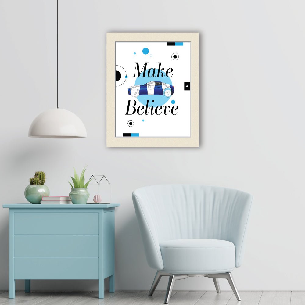 'Make Believe' - Limited Edition Framed Art - Kreate- Wall Decor