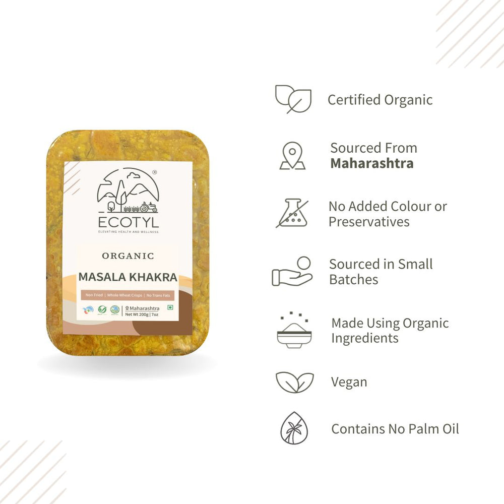 
                  
                    Ecotyl Organic Masala Khakra (200g)
                  
                