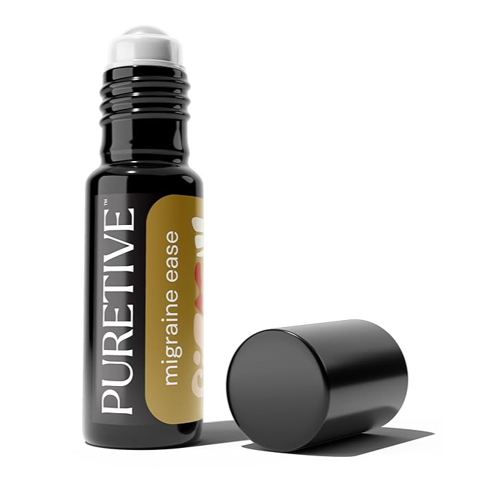 
                  
                    PURETIVE | Migraine Ease Plant Therapy Roll On | Headache Relief Roll on | 100% Therapeutic Essential Oil Roll On (10ML) | Relief From Headache, Sinus Relief & Relief From Migraine |
                  
                