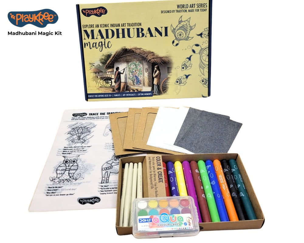 
                  
                    Madhubani Magic- art kit
                  
                