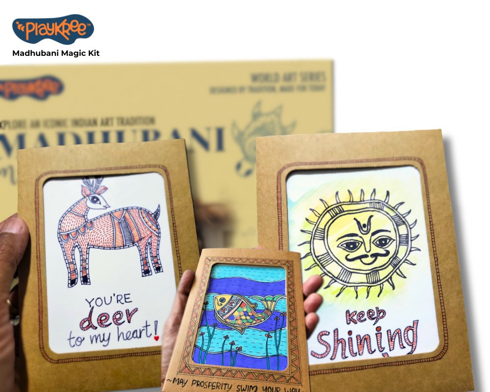 
                  
                    Madhubani Magic- art kit
                  
                