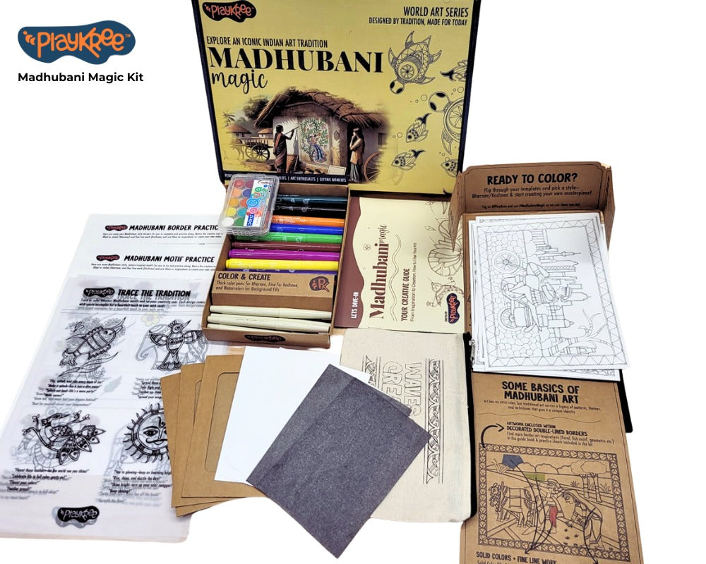 
                  
                    Madhubani Magic- art kit
                  
                