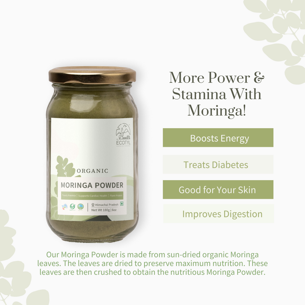 
                  
                    Ecotyl Organic Moringa Powder (180g)
                  
                