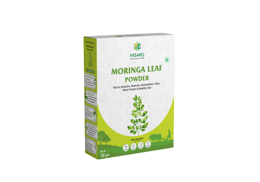 Nisarg Organic Moringa Leaf Powder