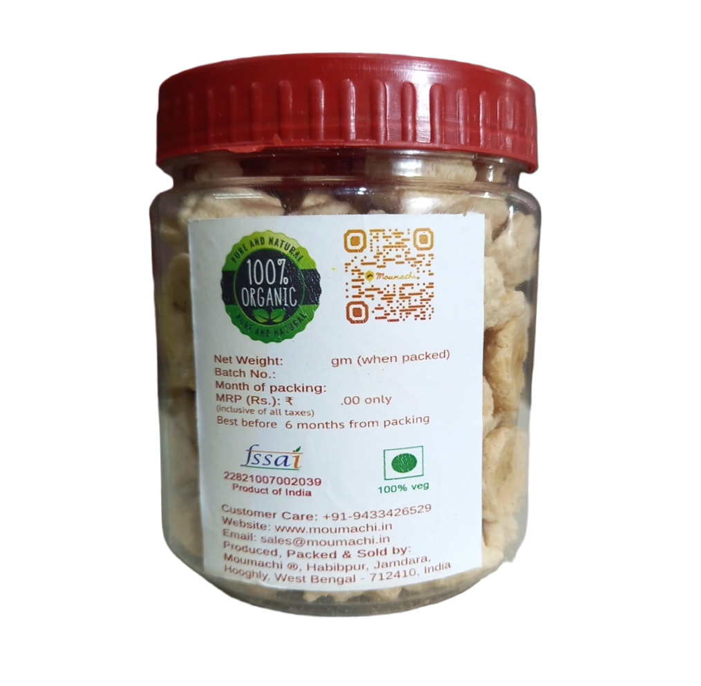 
                  
                    Moumachi Pure Bengali Chalkumro Bori / Lentil Dumpling 250g (Zipper pack)
                  
                