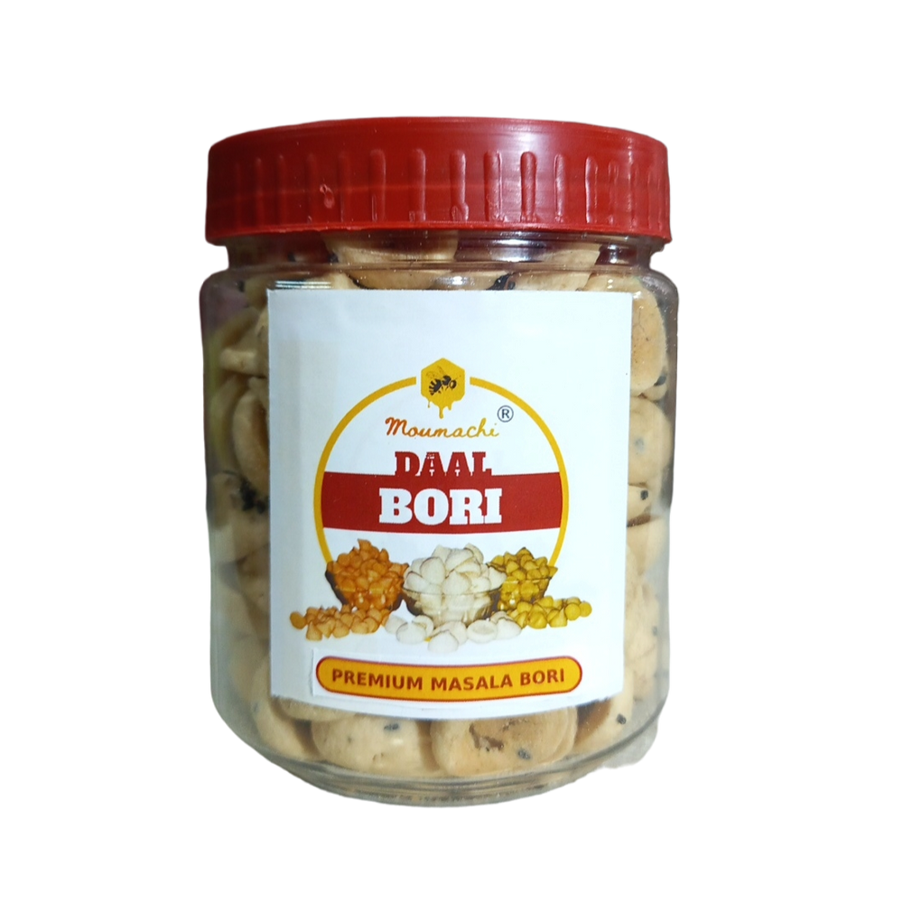 
                  
                    Moumachi Pure Bengali Masala Bori / Lentil Dumpling 250g (Zipper pack)
                  
                