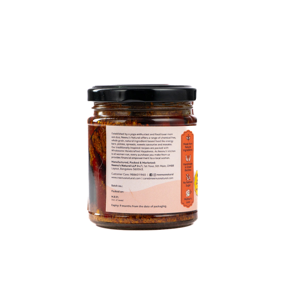 Stuffed Red chilli pickle