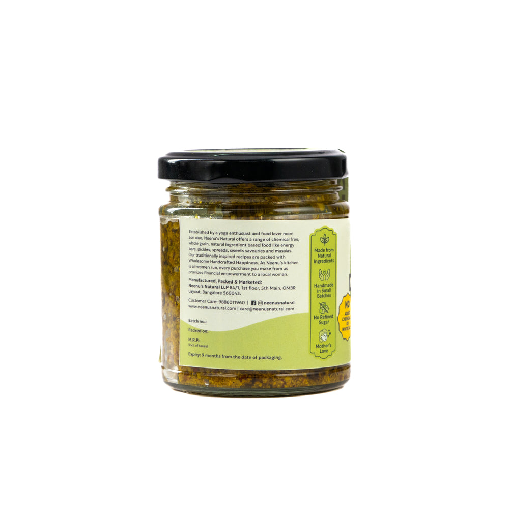 
                  
                    Green chilli pickle
                  
                