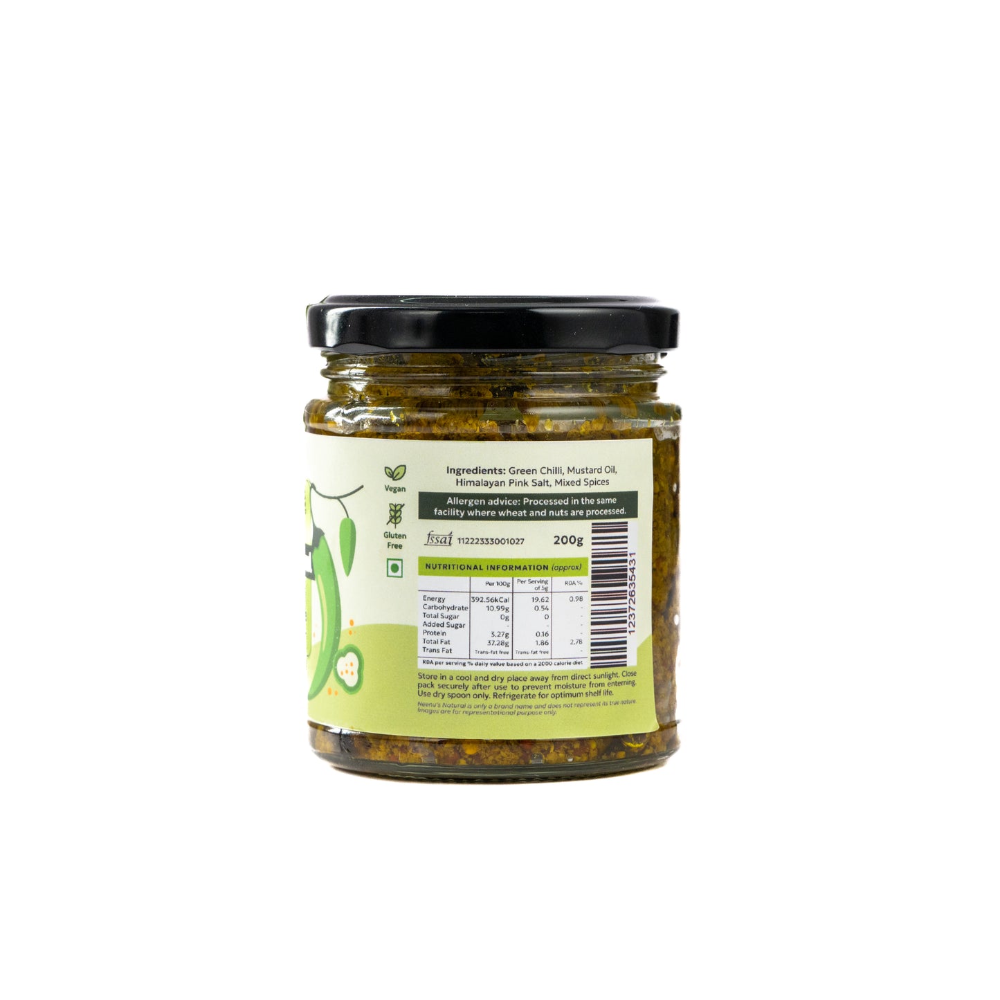 
                  
                    Green chilli pickle
                  
                