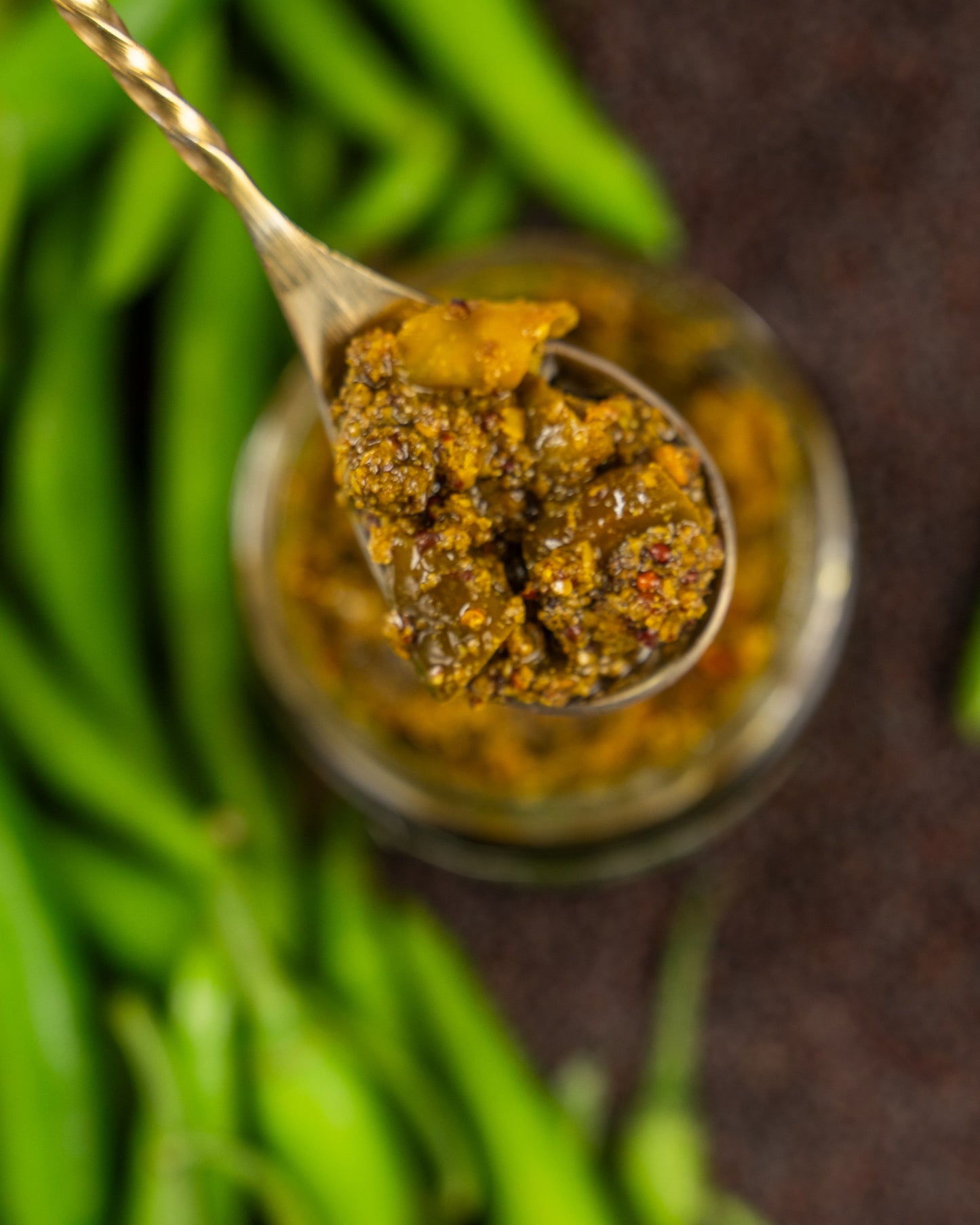 
                  
                    Green chilli pickle
                  
                