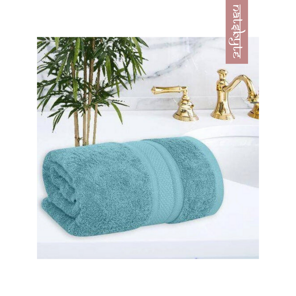 
                  
                    Natsbyte Bamboo Fiber Face Towel - Turquoise (Pack of 2)-30 x 30 cm Each
                  
                