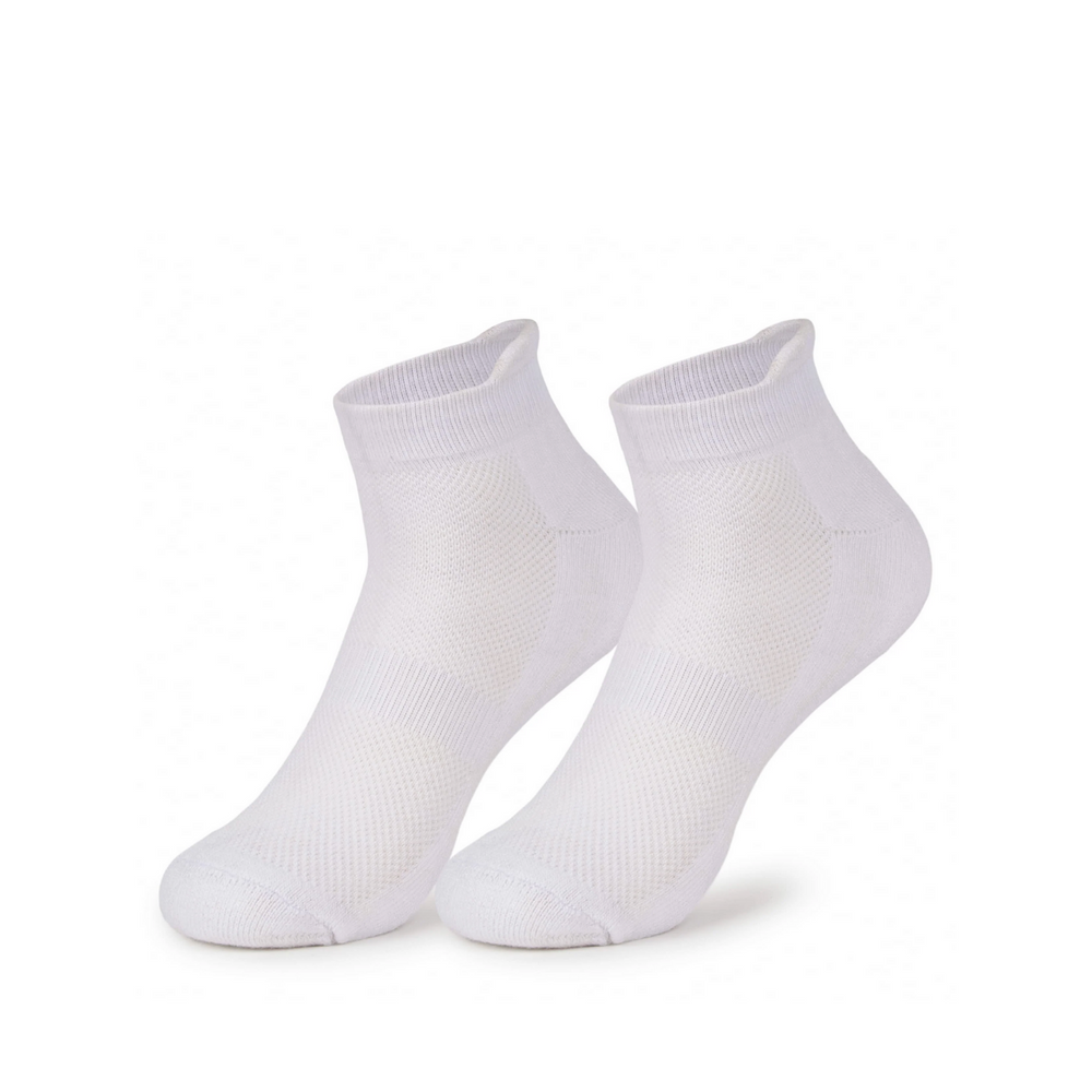 
                  
                    Natsbyte Bamboo Fiber Unisex Ankle Socks (odour Free)-White
                  
                