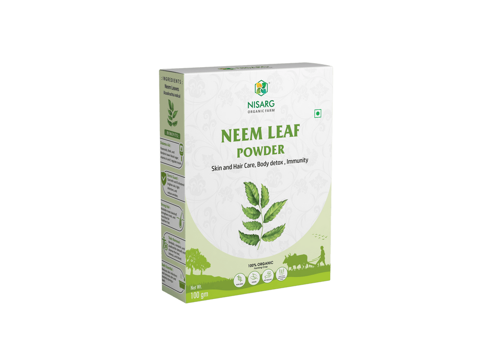 Nisarg Organic Farm Neem Leaf Powder