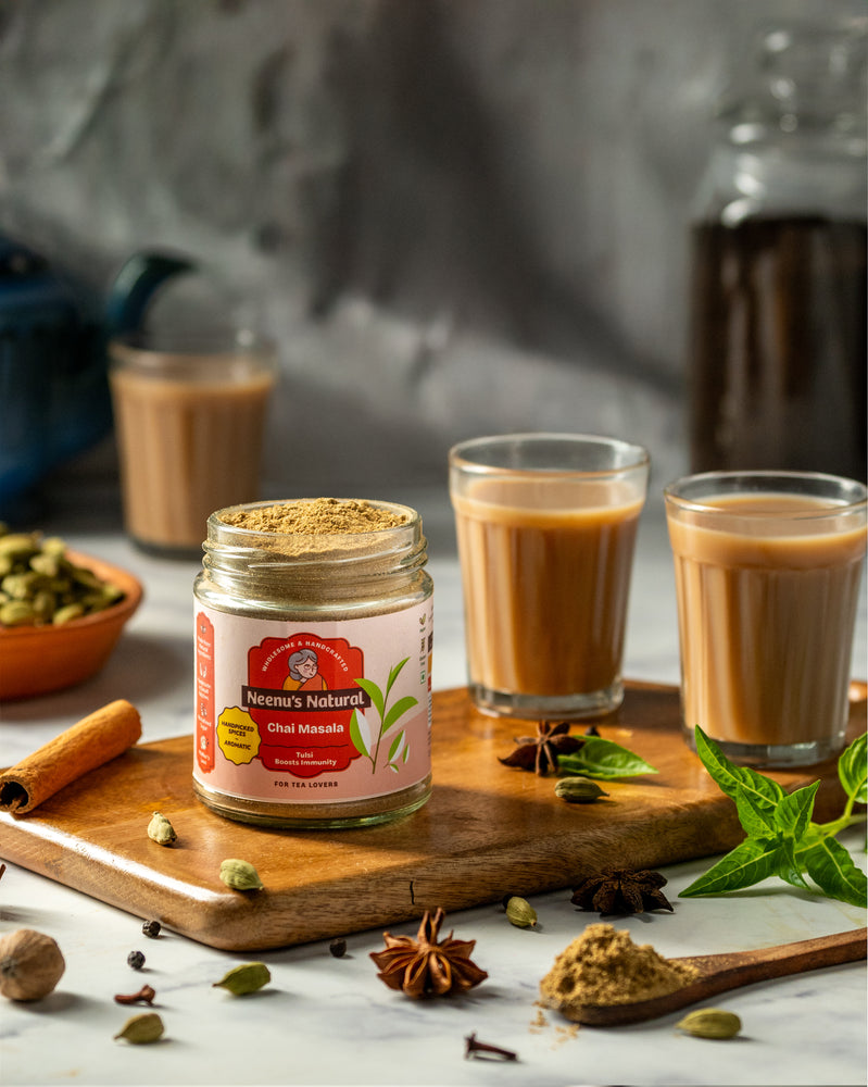 
                  
                    homemade Chai masala
                  
                