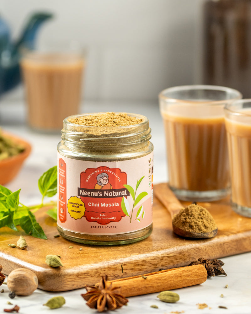 
                  
                    homemade Chai masala
                  
                