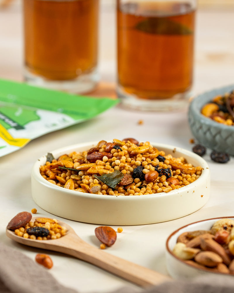 
                  
                    Roasted crispy dry fruit namkeen
                  
                