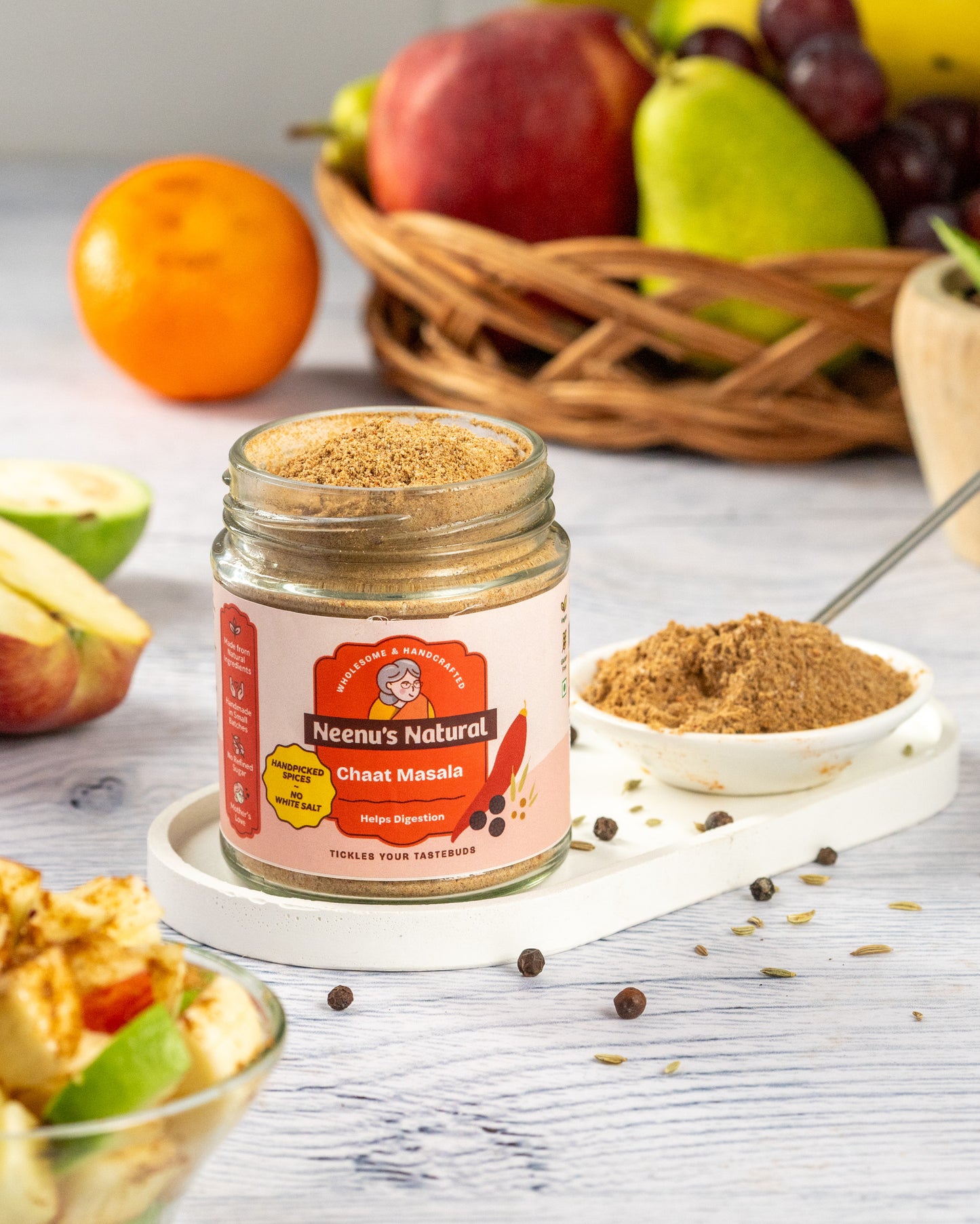 
                  
                    Homemade Chaat masala
                  
                