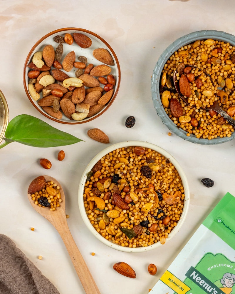 
                  
                    Roasted crispy dry fruit namkeen
                  
                